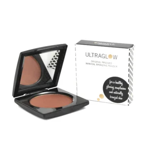 Tradexia Original Pressed Bronzing Powder – 8-in-1 Shimmer Compact with Mirror